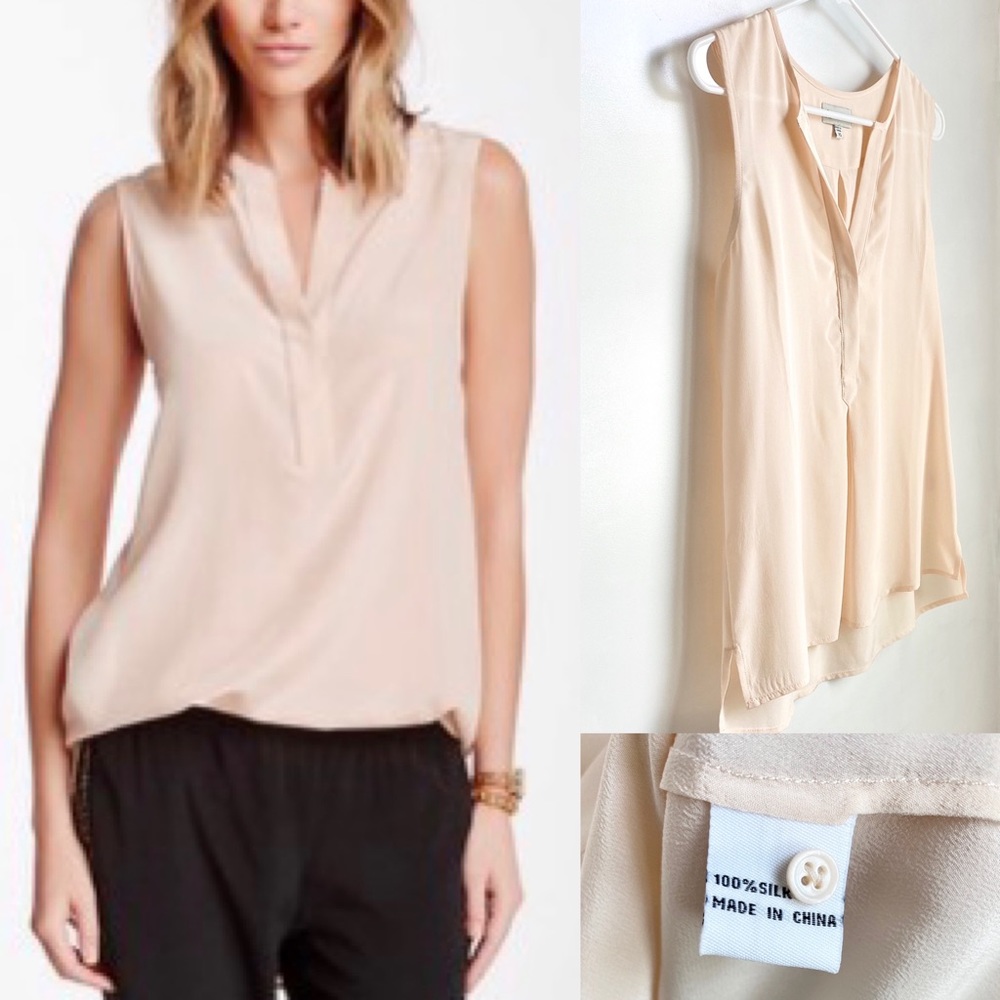 [NWoT] Ava & Aiden 100% Silk Sleeveless Top *NEW*
